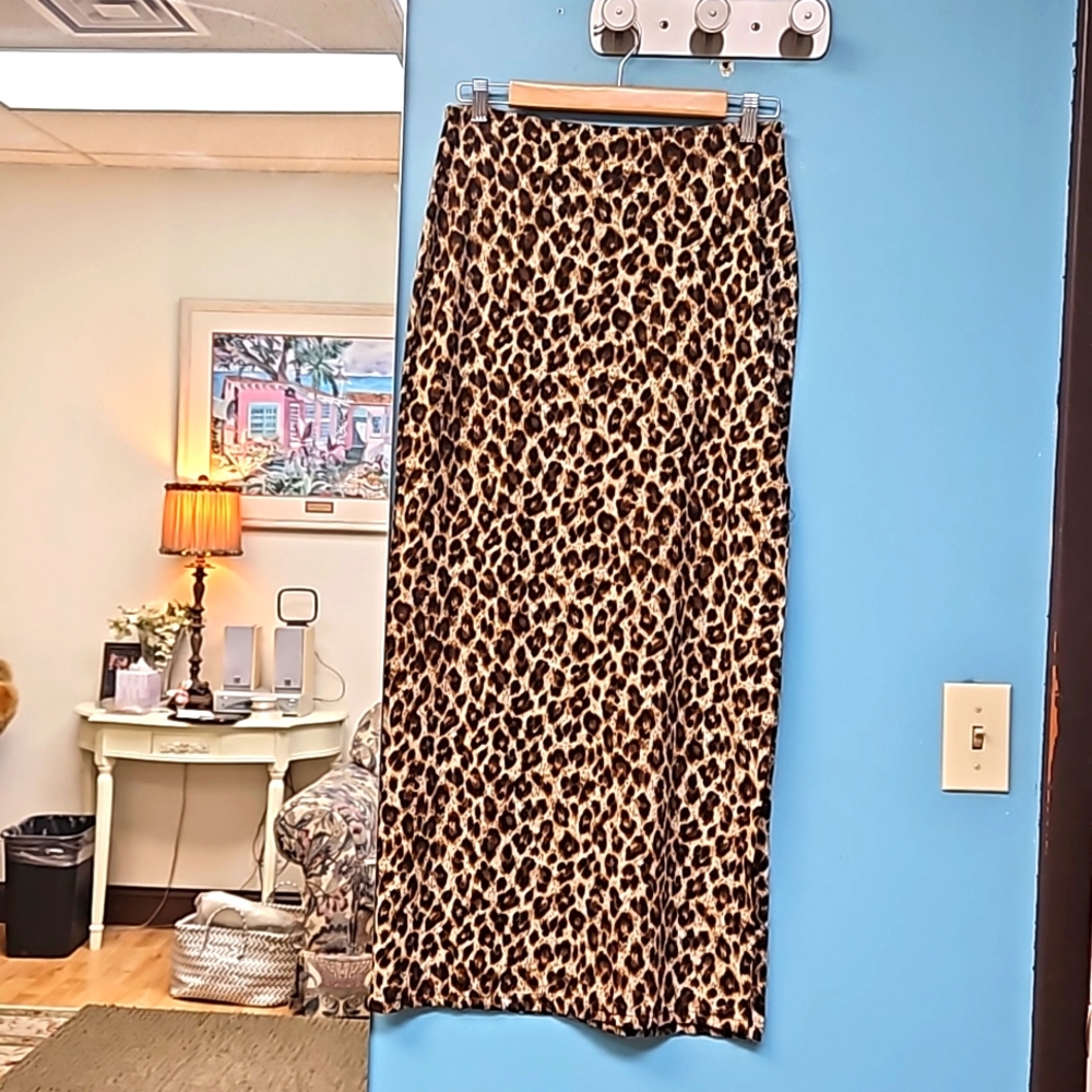 Morgan De Toi animal print skirt